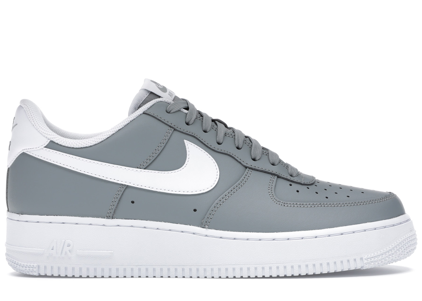 air force ones grey and white