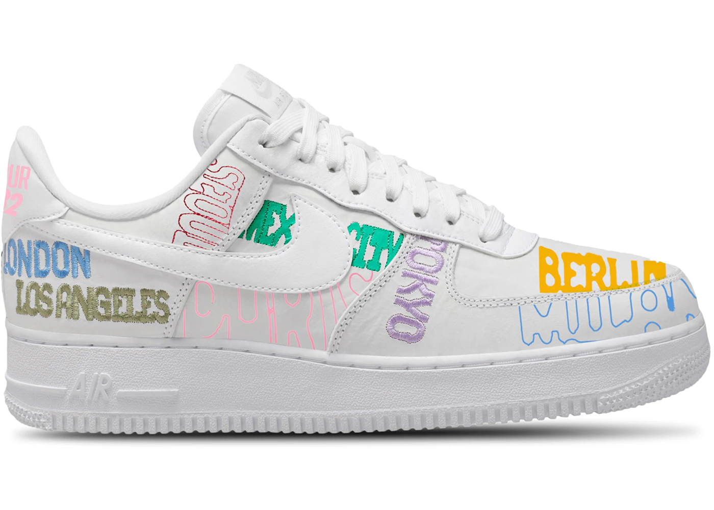 Nike Air Force 1 Low World Tour White Men's - II1549-100 - US