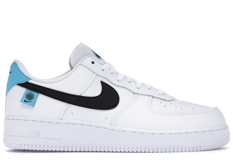 Nike Air Force 1 Low Worldwide White Blue Fury Black メンズ