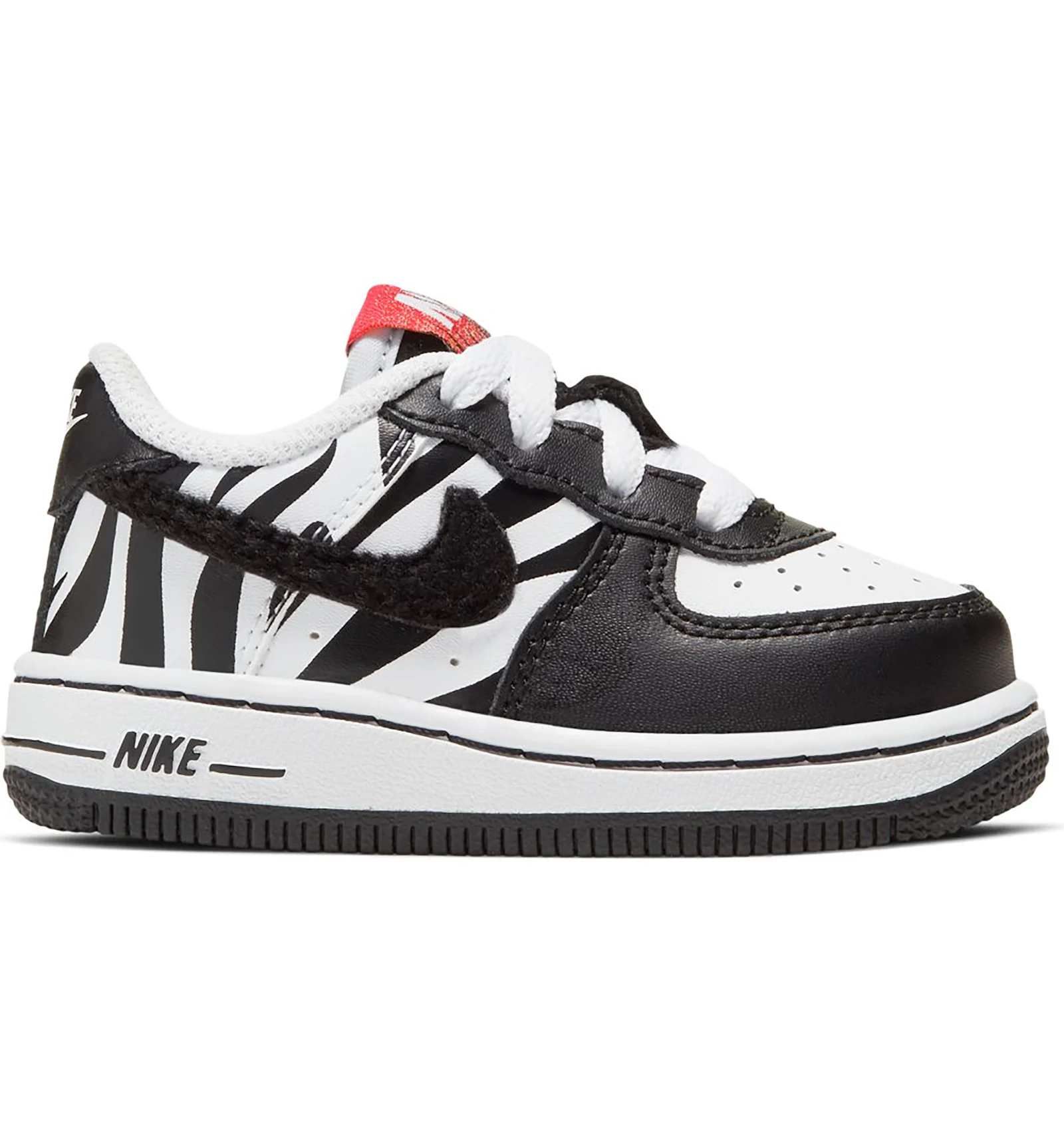 Nike Air Force 1 Low Zebra TD Toddler CU4691 100 US