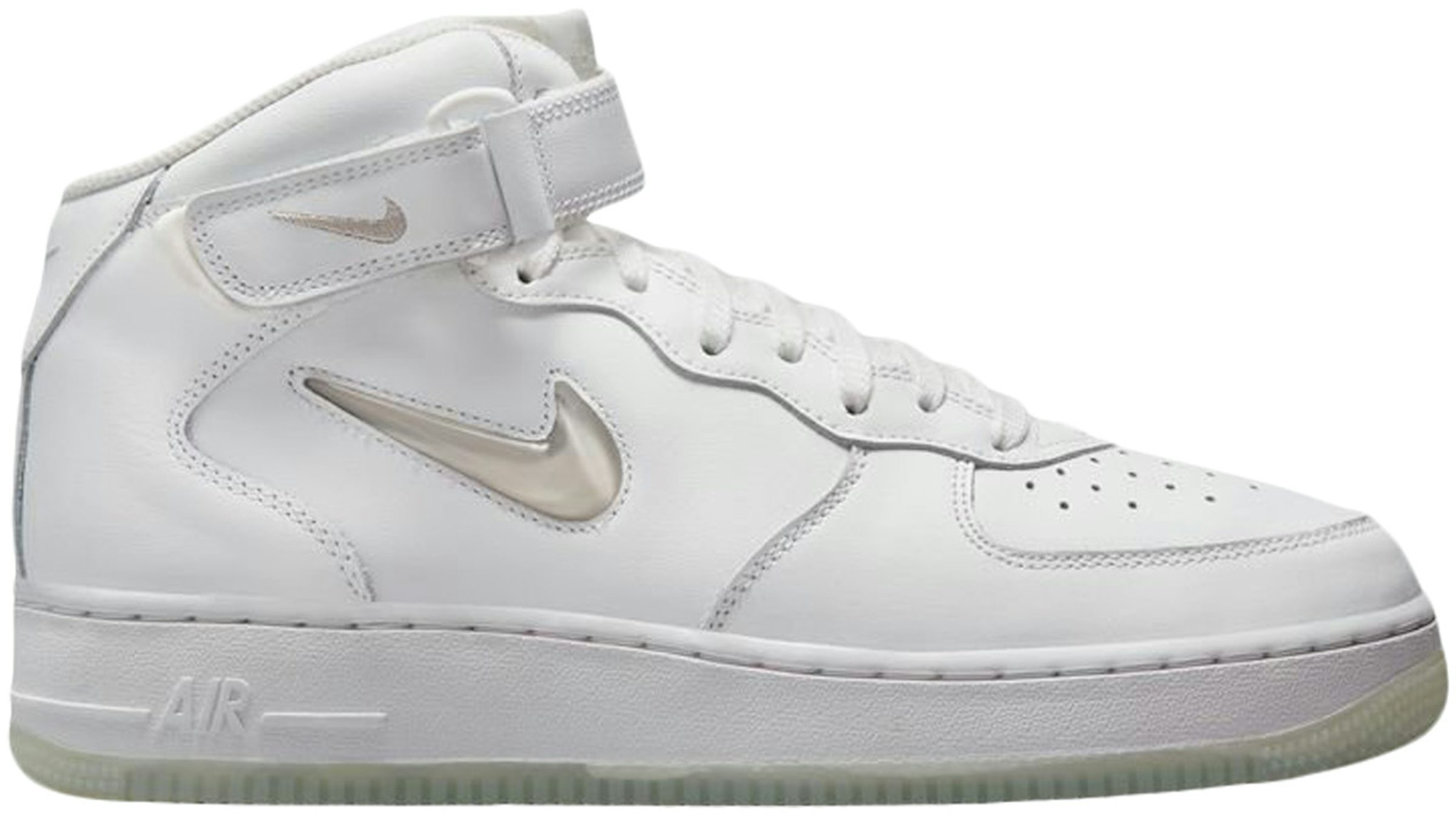 Nike Air Force 1 Mid '07 Color of the Month Summit White Men's - DZ2672-101  - US