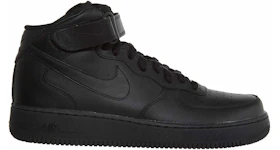 Nike Air Force 1 Mid '07 LE Black Black (W)