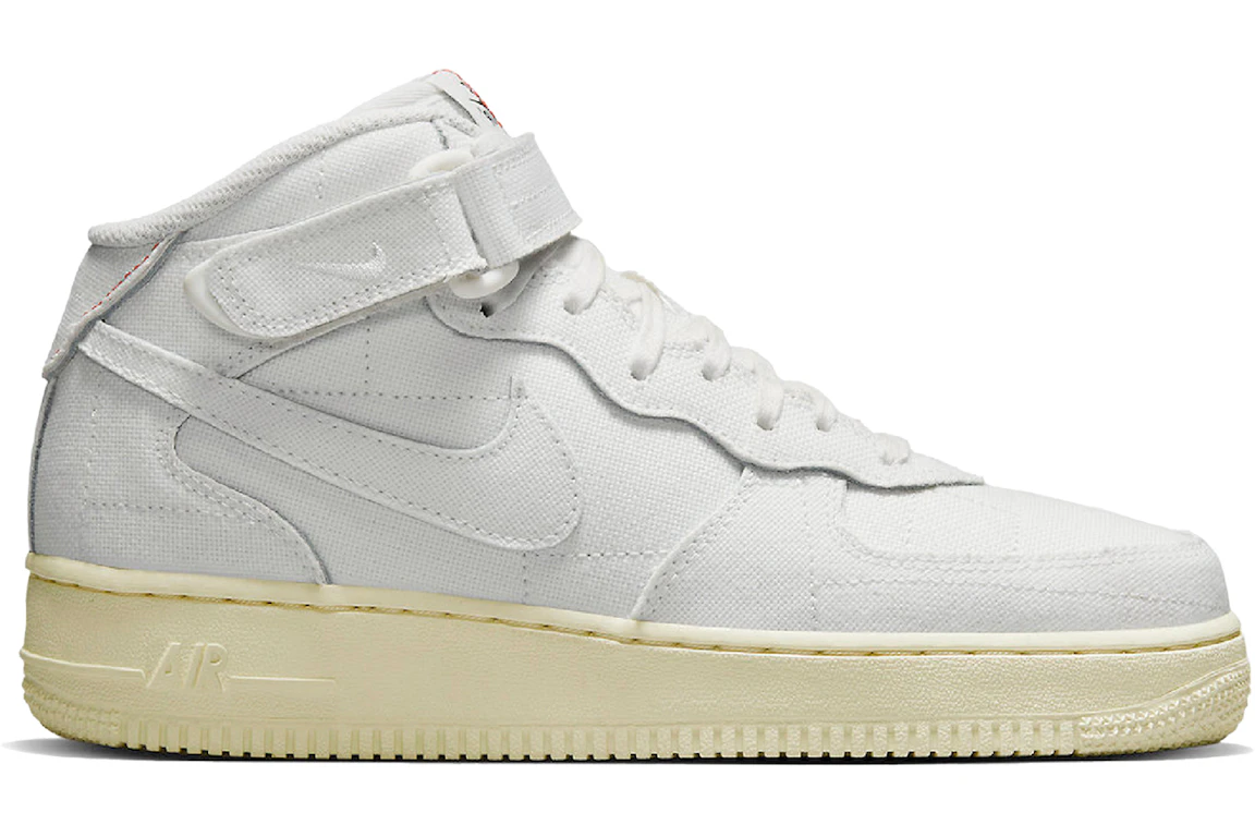 Nike Air Force 1 Mid '07 Summit White Canvas (Women's)