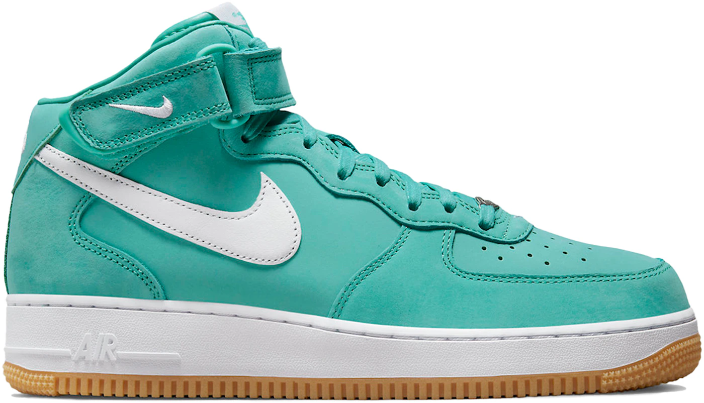 Nike Air Force 1 Mid Washed Teal