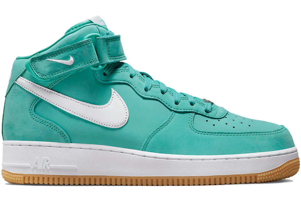 Nike Air Force air force stockx 1 Mid '07 Washed Teal