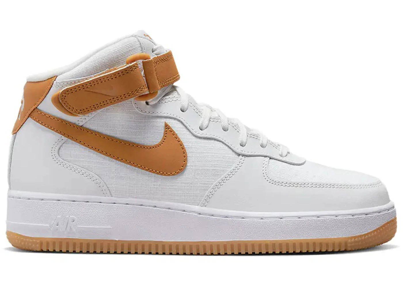 Nike Air Force Mid '07 White Desert Ochre (Women's) DD9625-102