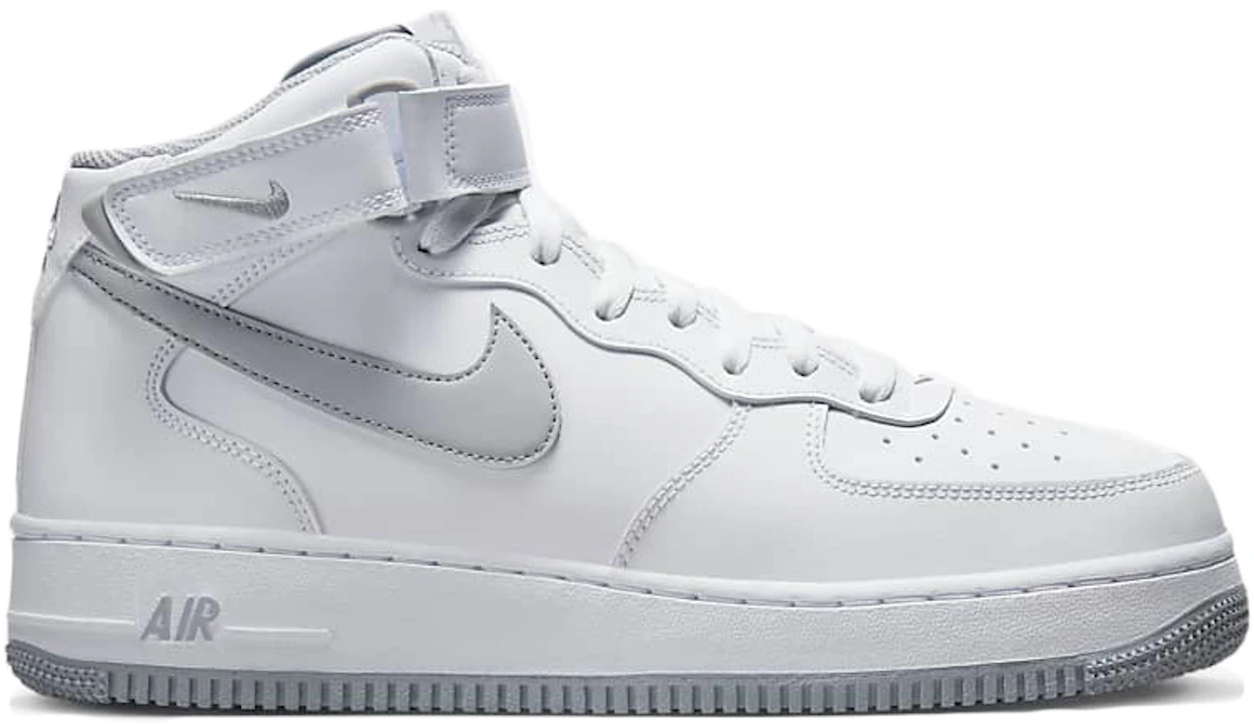 Nike Air Force 1 Mid '07 White Wolf Grey Hombre - DV0806-100 - MX