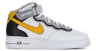 Nike Air Force 1 Mid Athletic Club White Dark Sulfur