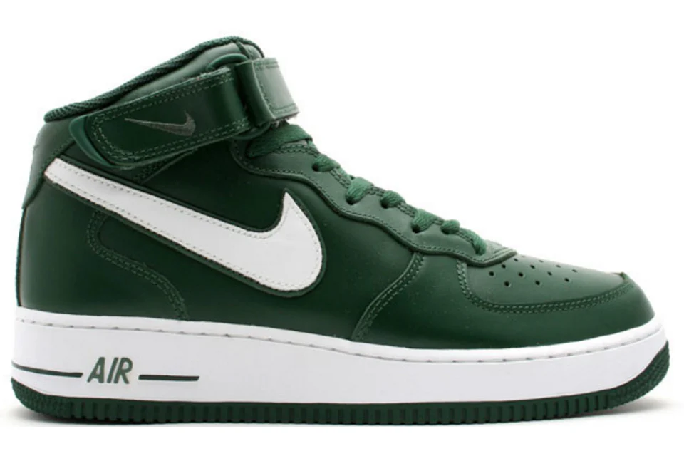 Nike air force 1 top mid 07 legion green