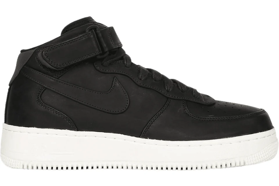 Nike Air Force 1 Mid Black Sail NikeLab Men s 905619 001 US