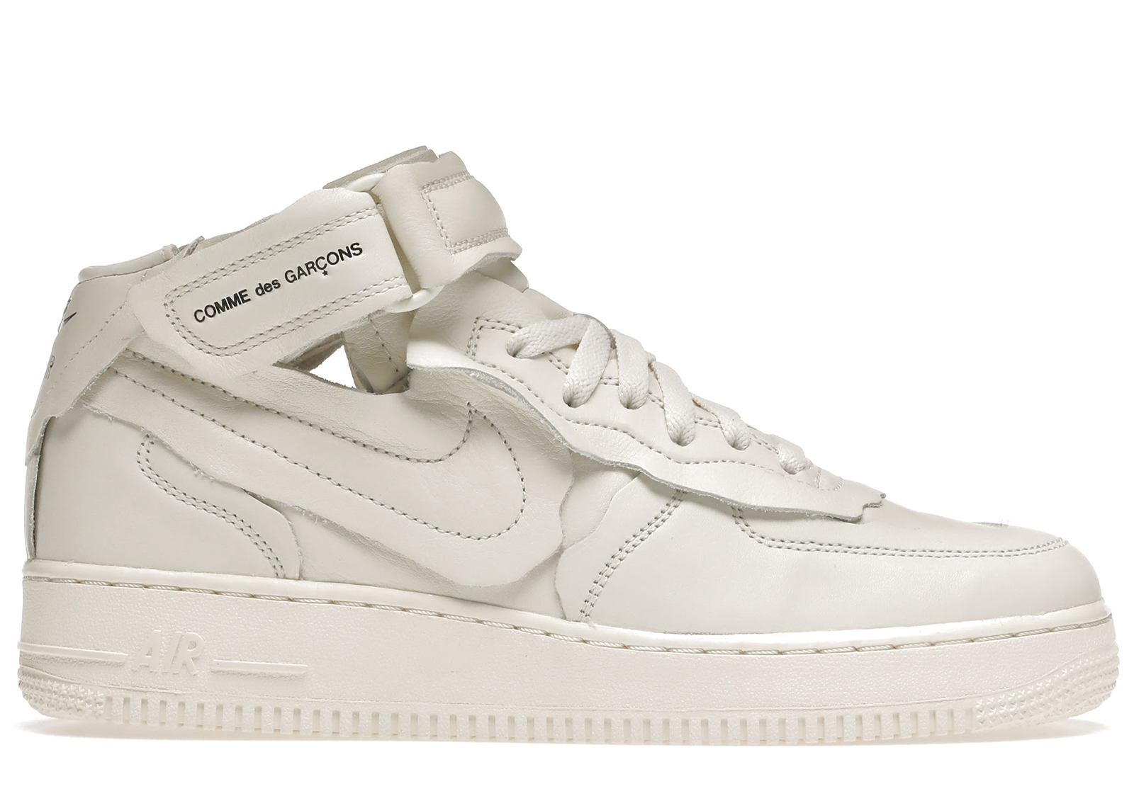 Nike Air Force 1 Mid Comme des Garcons White メンズ - DC3601-100 - JP