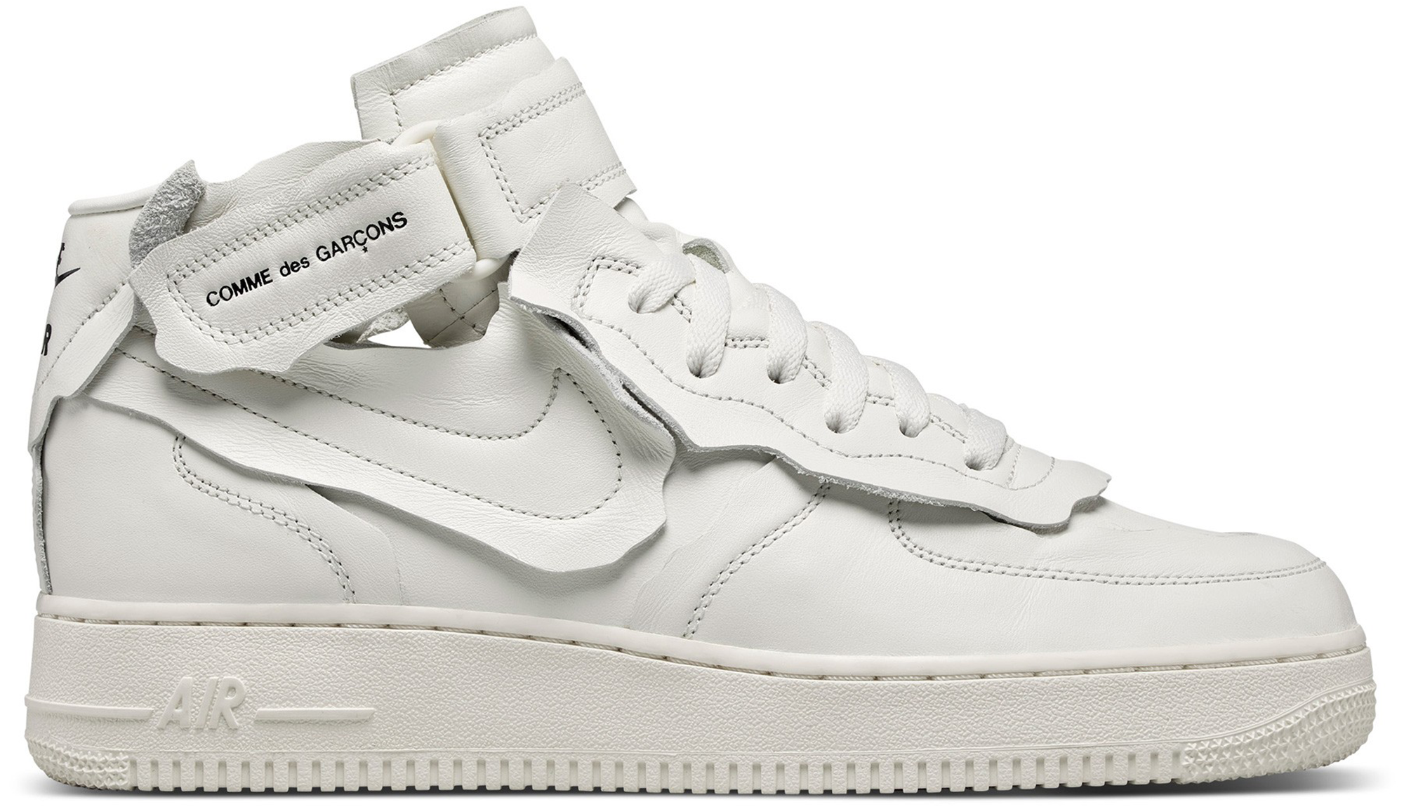 Nike Air Force 1 Mid Comme des Garcons White - DC3601-100
