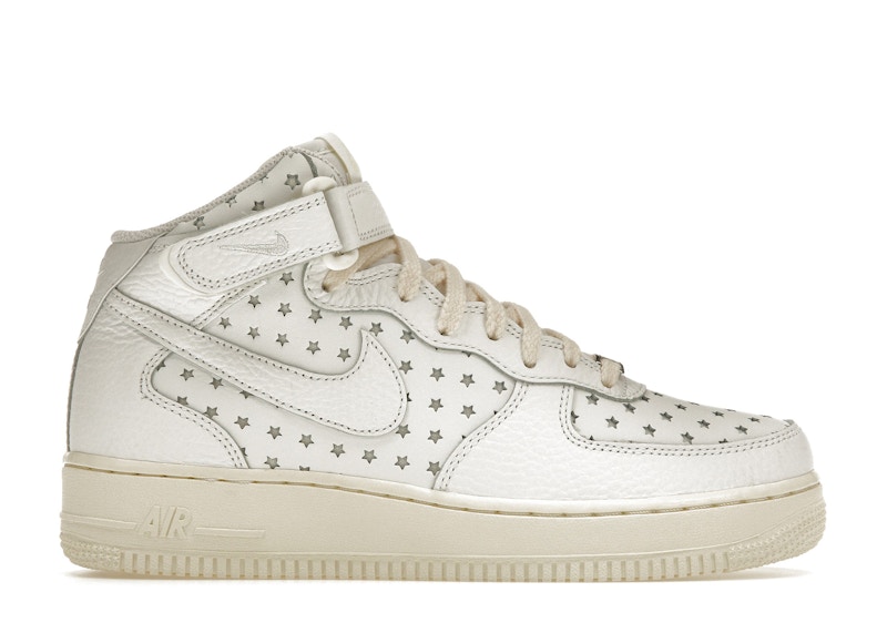 Nike Air Force 1 Mid Cut Out Stars Summit White (Women's) - DV3451