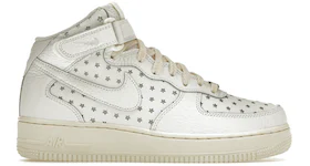 Nike Air Force 1 Mid Cut Out Stars Summit White (Women's)