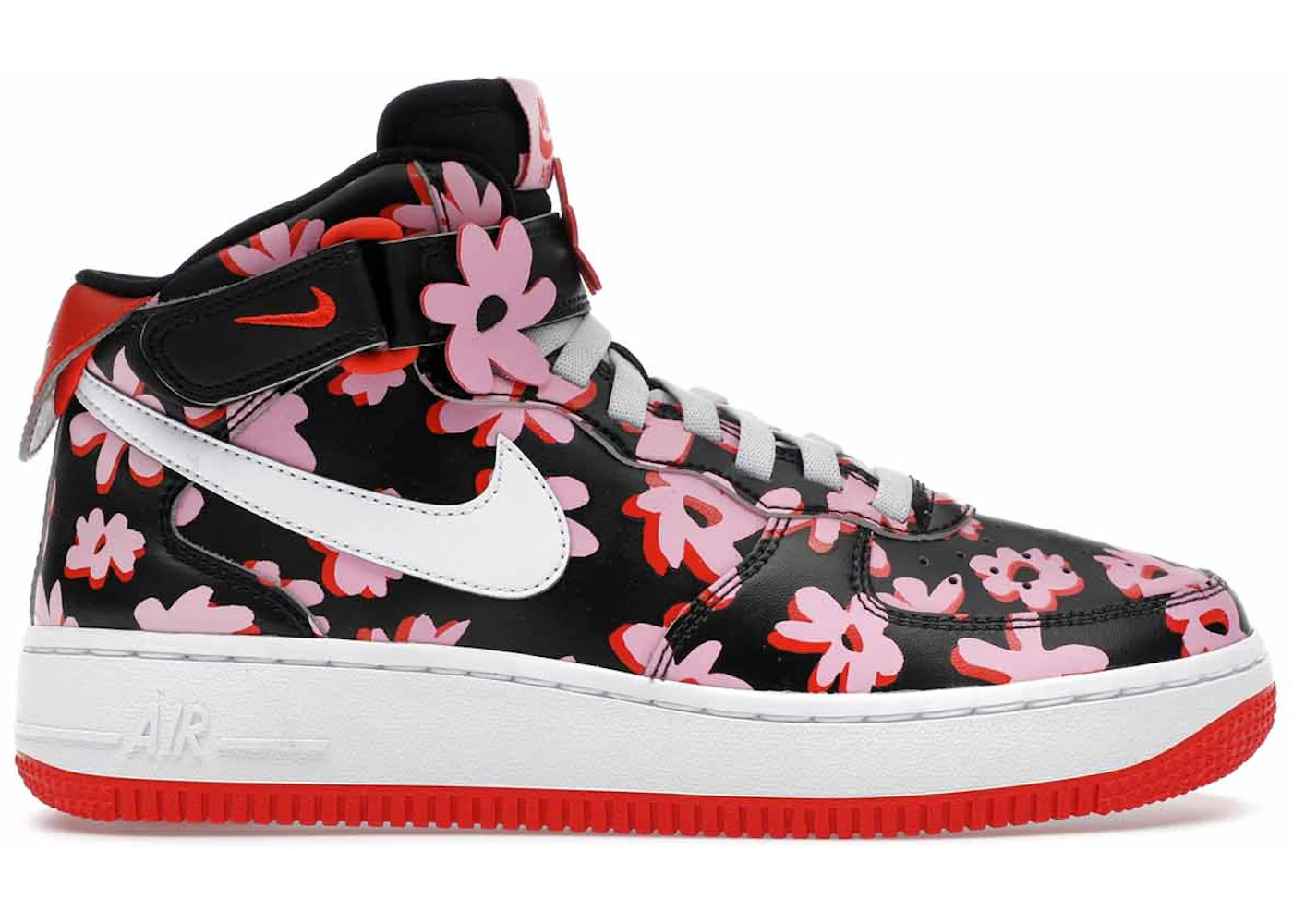 Nike Sneaker Nike Air Force High Floral Pink Nike Af1 82 Florals