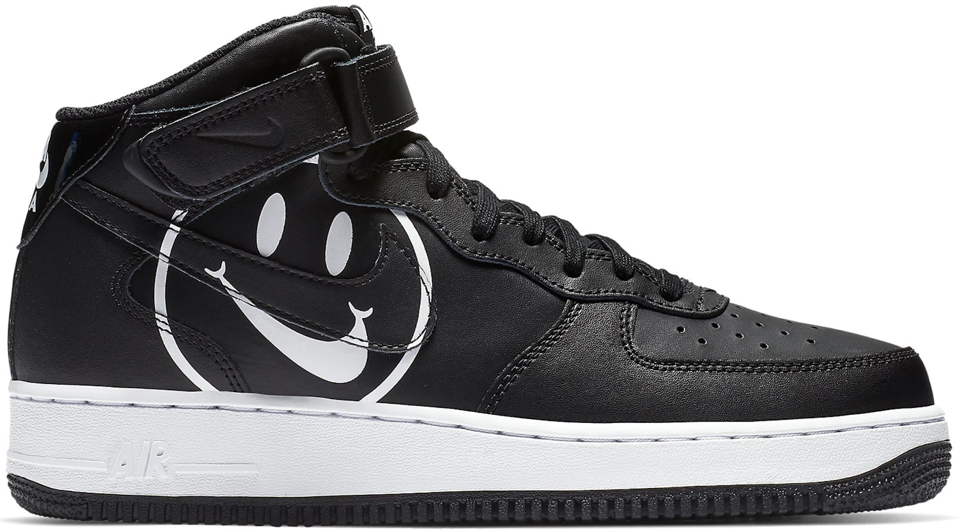 Ewell Destino Canadá Nike Air Force 1 Mid Have a Nike Day Black Men's - AO2444-001 - US