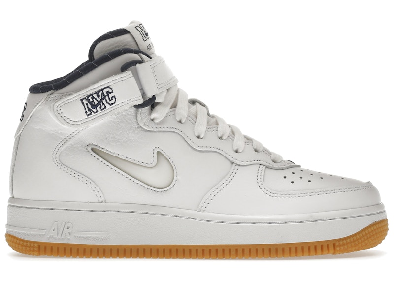 Nike Air Force 1 Mid QS Jewel NYC White Midnight Navy メンズ