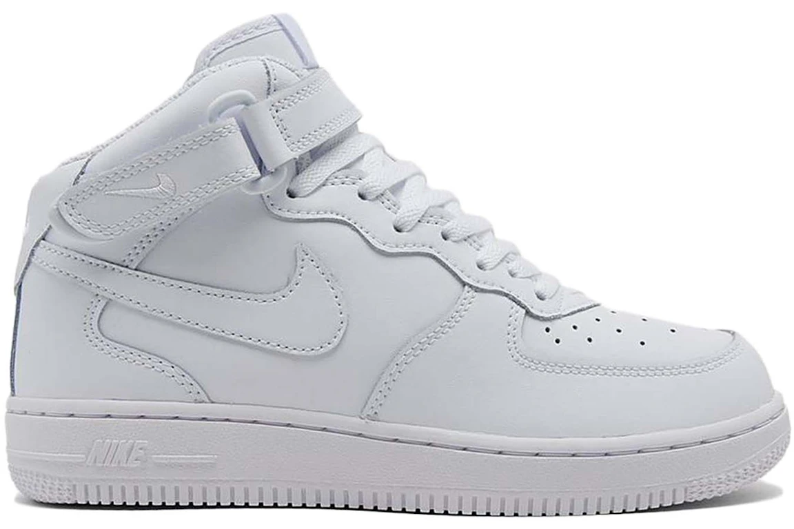 Nike Air Force 1 Mid LE White (PS)