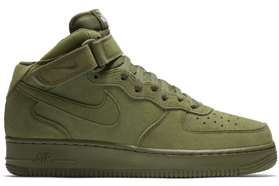 Nike air force 1 high top olive green Clearance