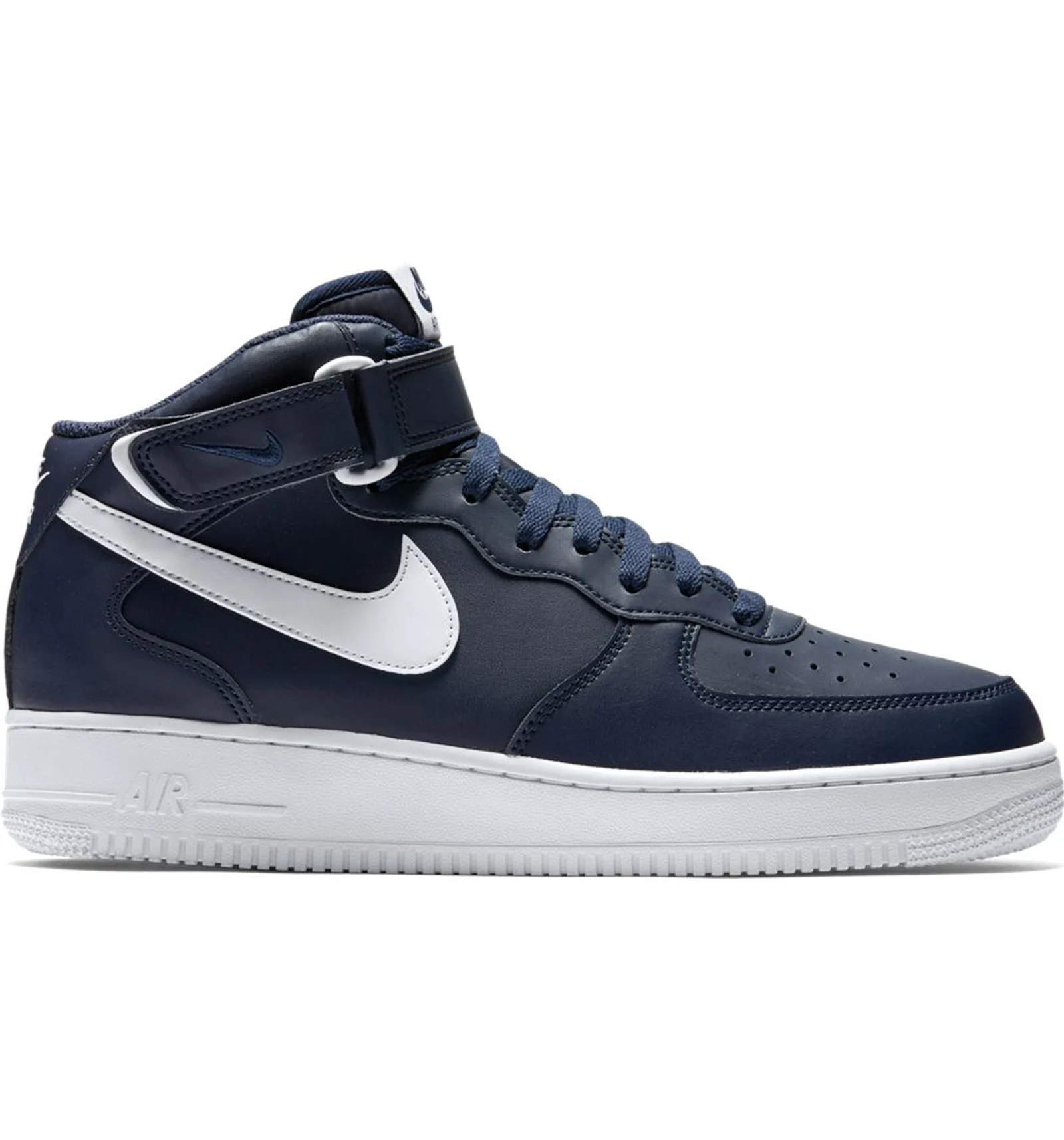 Air force 1 top high navy blue