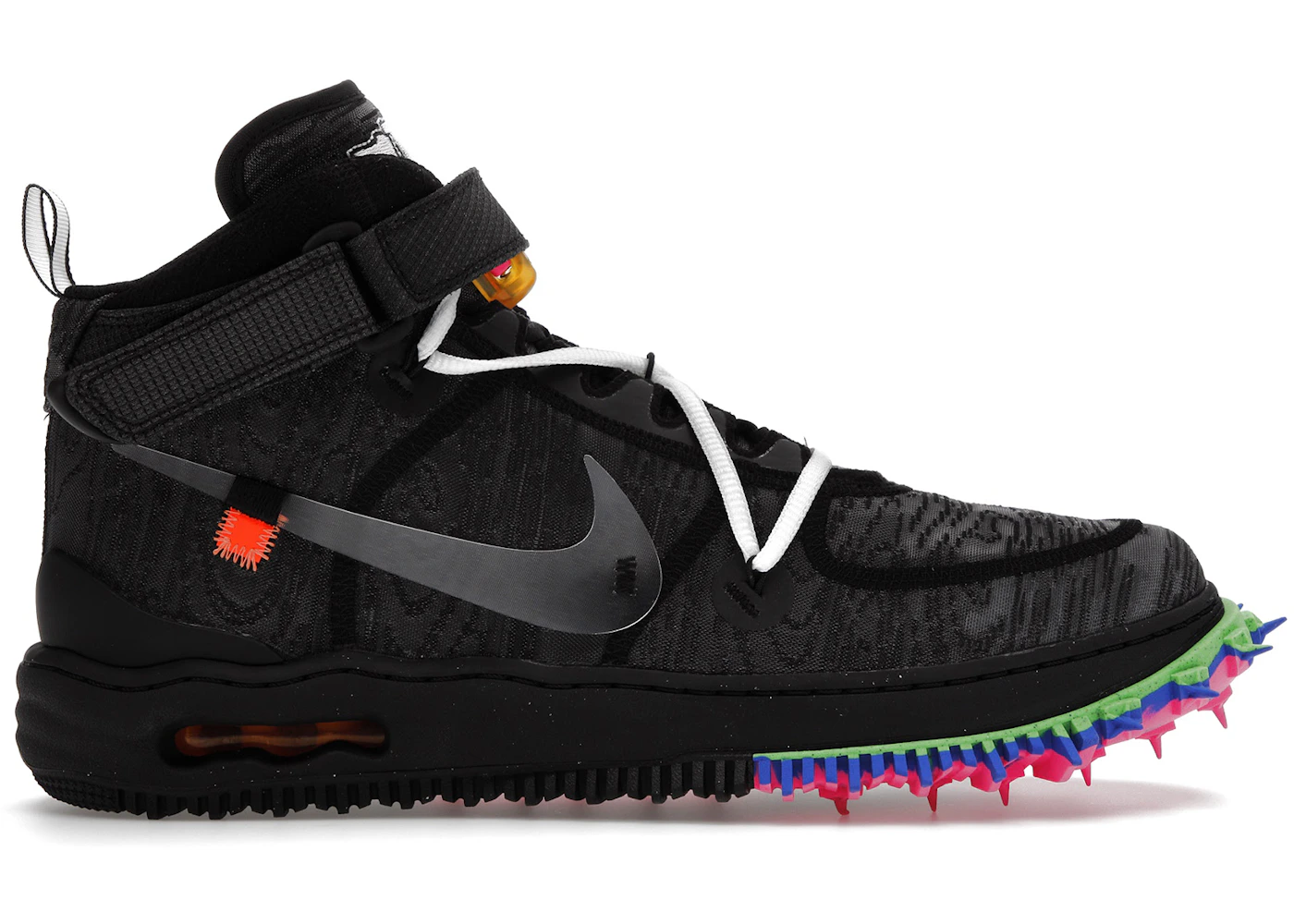widow within experience Nike Air Force 1 Mid Off-White Black - DO6290-001