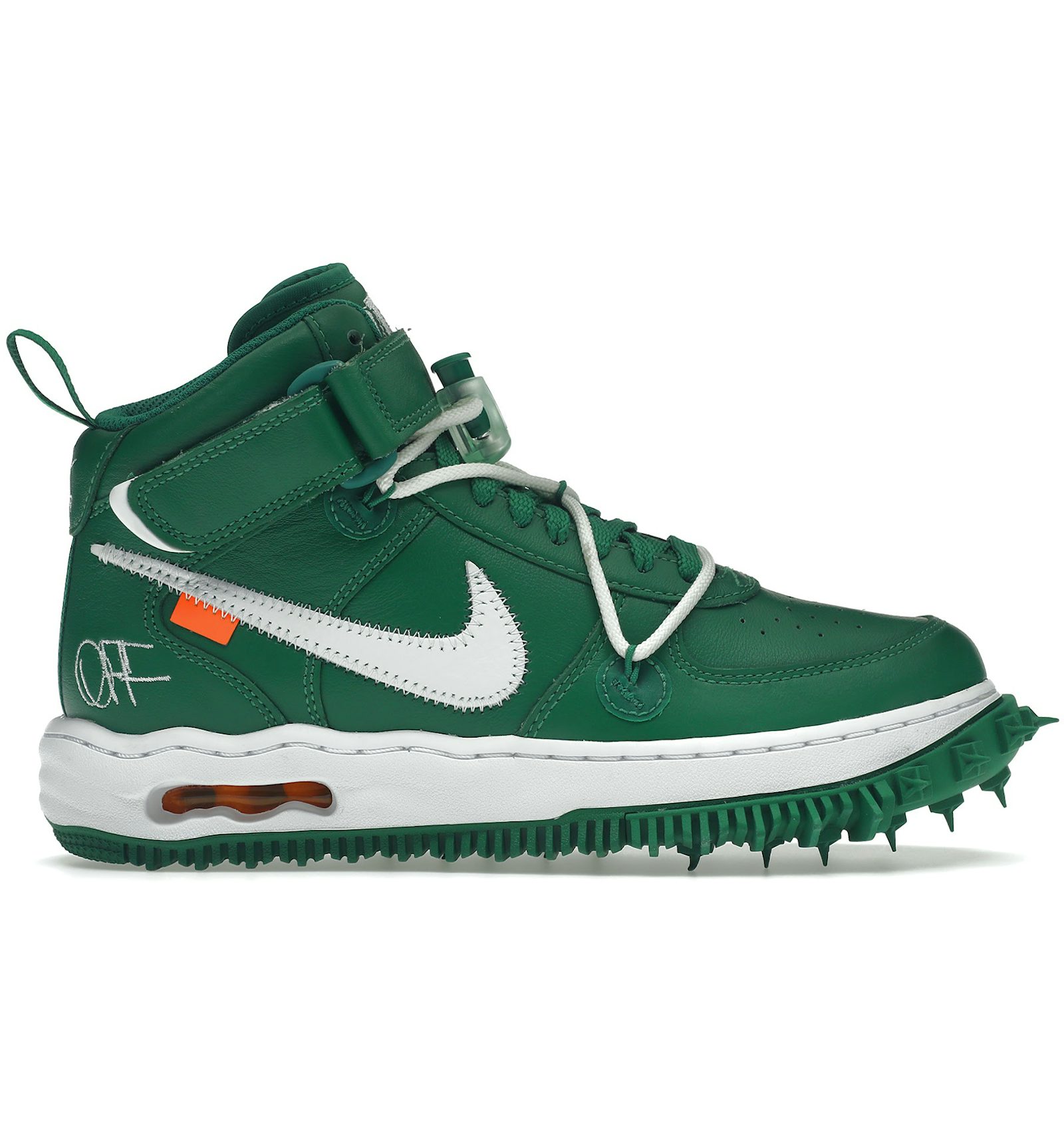 Nike Air Force 1 Mid x Off-White (Pine Green/White) 8