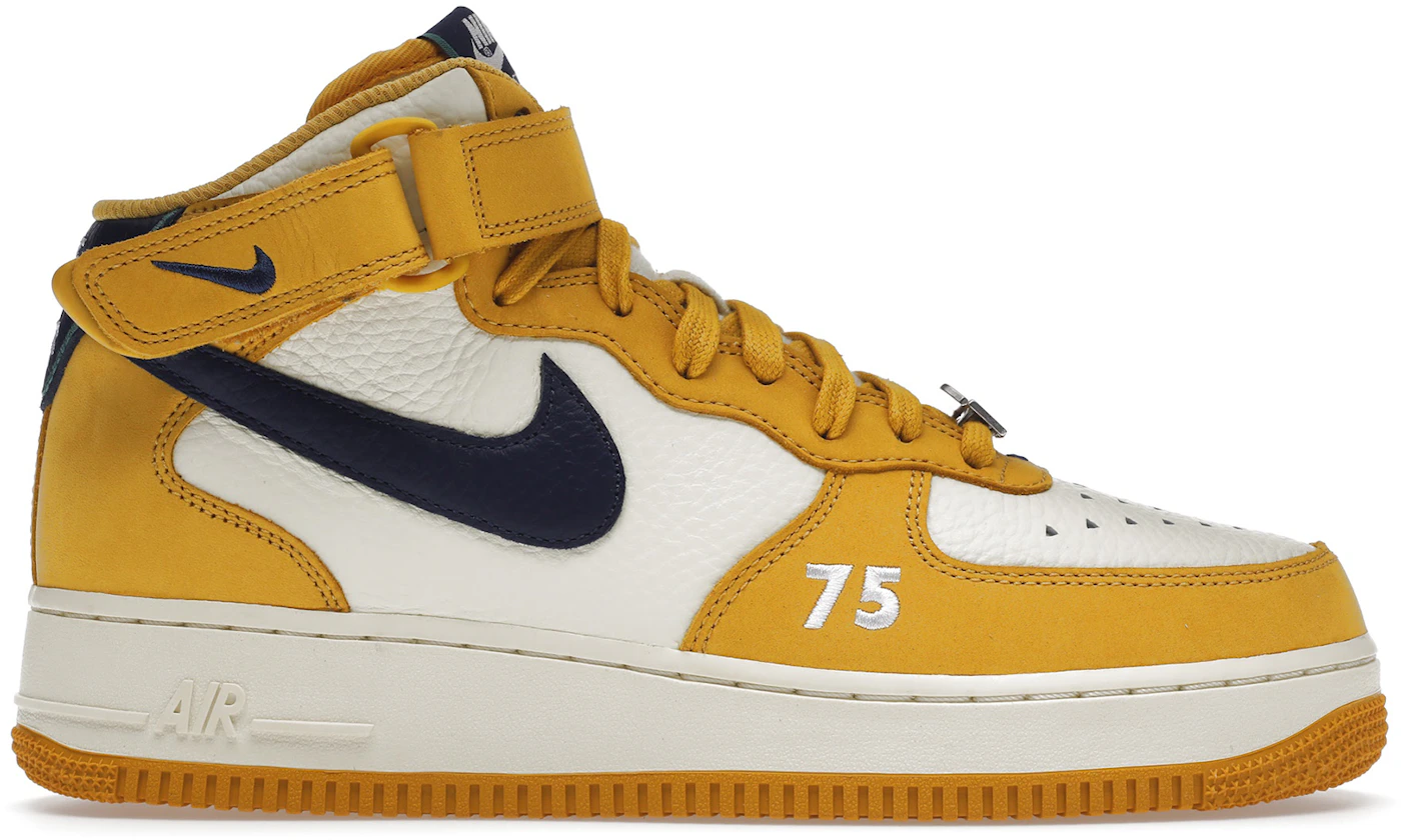 Men's Nike Air Force 1 Mid - Yellow
