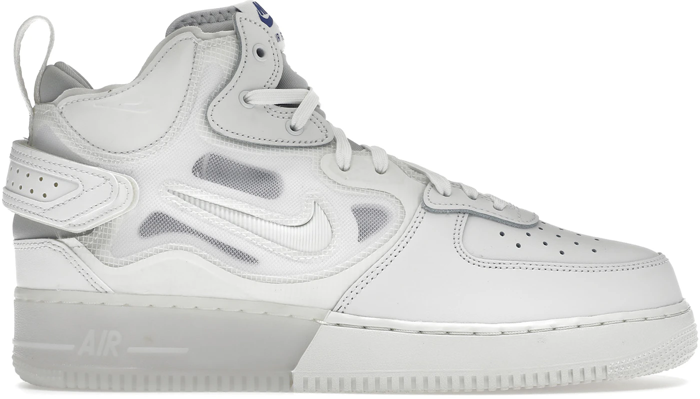Nike Air Force 1 Mid React Summit White Men's - DQ1872-101 - US