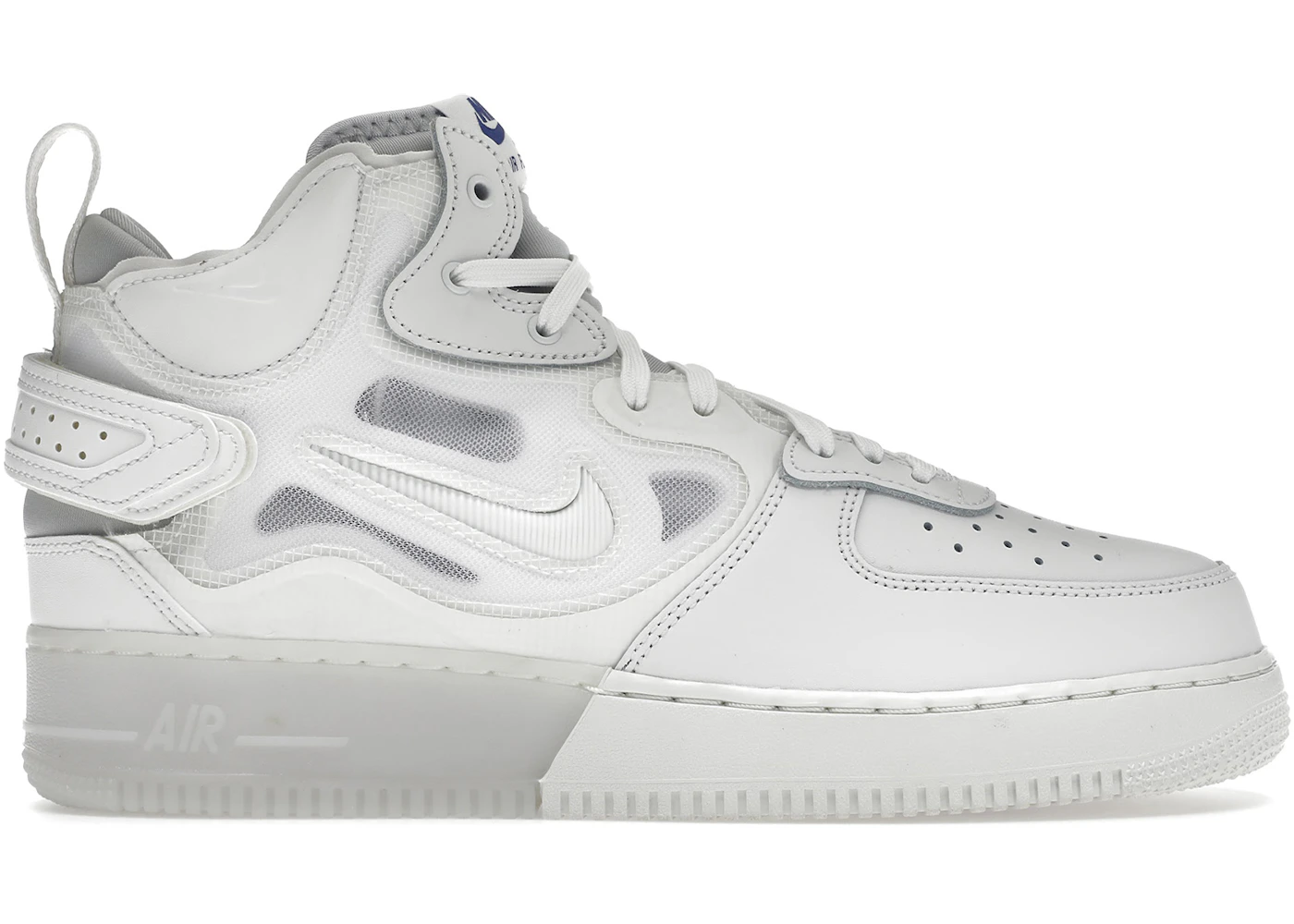 Nike Air Force Mid React Summit White Men's DQ1872-101 US