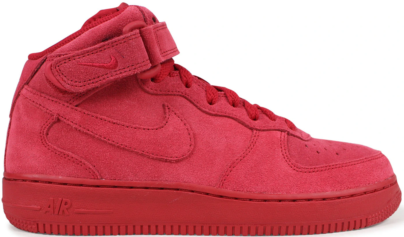 Nike Air Force 1 Red Suede (GS) Kids' - 314195-603 - US