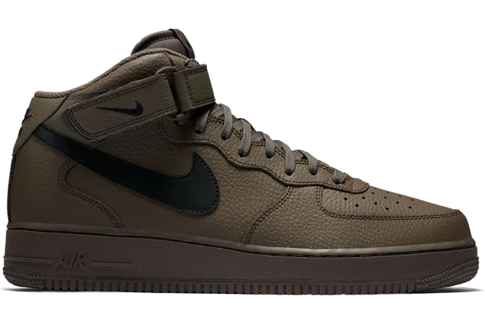 Nike Air Force 1 Mid Ridgerock Black Men's - 315123-205 - US