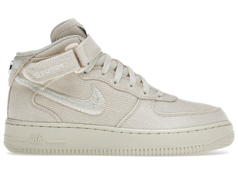 Nike Air Force 1 Mid Stussy Fossil メンズ - DJ7841-200 - JP