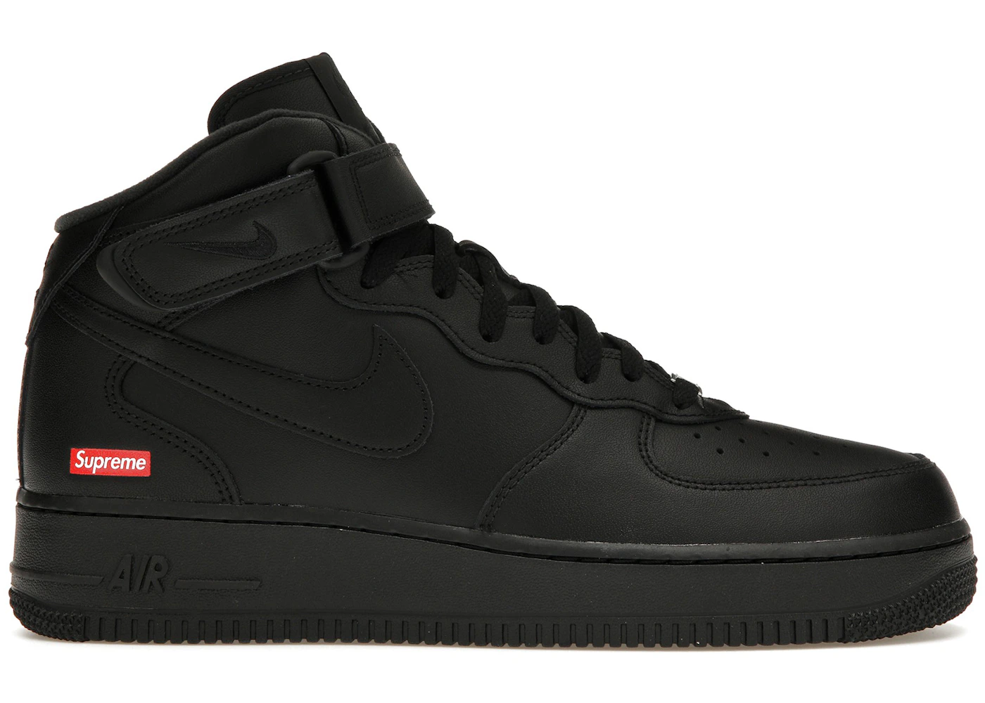 Nike Air Force Mid Supreme Negro Hombre FZ8784-001 US