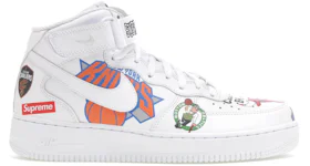 Nike Air Force 1 Mid Supreme NBA Black Men s AQ8017 001 US