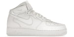 Nike Air Force 1 Mid en blanco monocromático (de mujer)