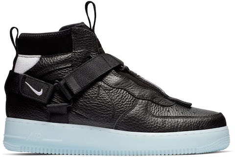 Air force 1 utility black mid discount