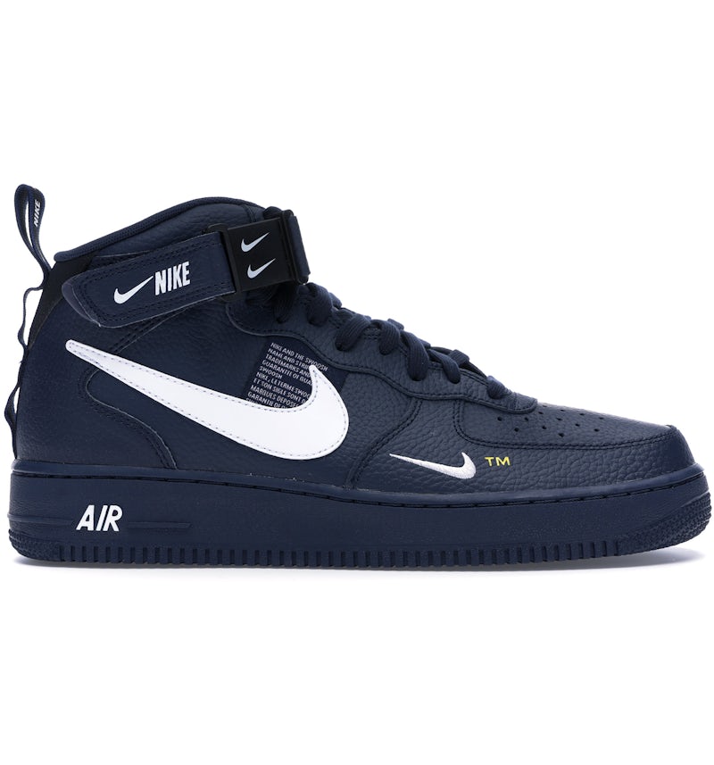 Nike Air Force Mid Utility Obsidian Men's 804609-403 US