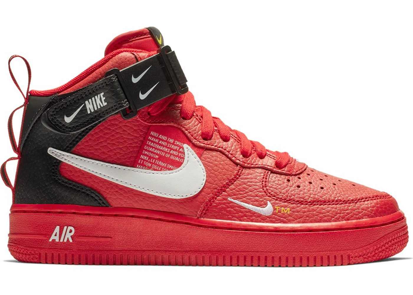 Nike lv8 utility best sale red