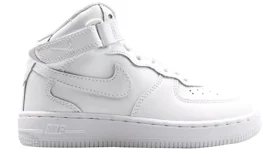 Nike Air Force 1 Mid White (PS)