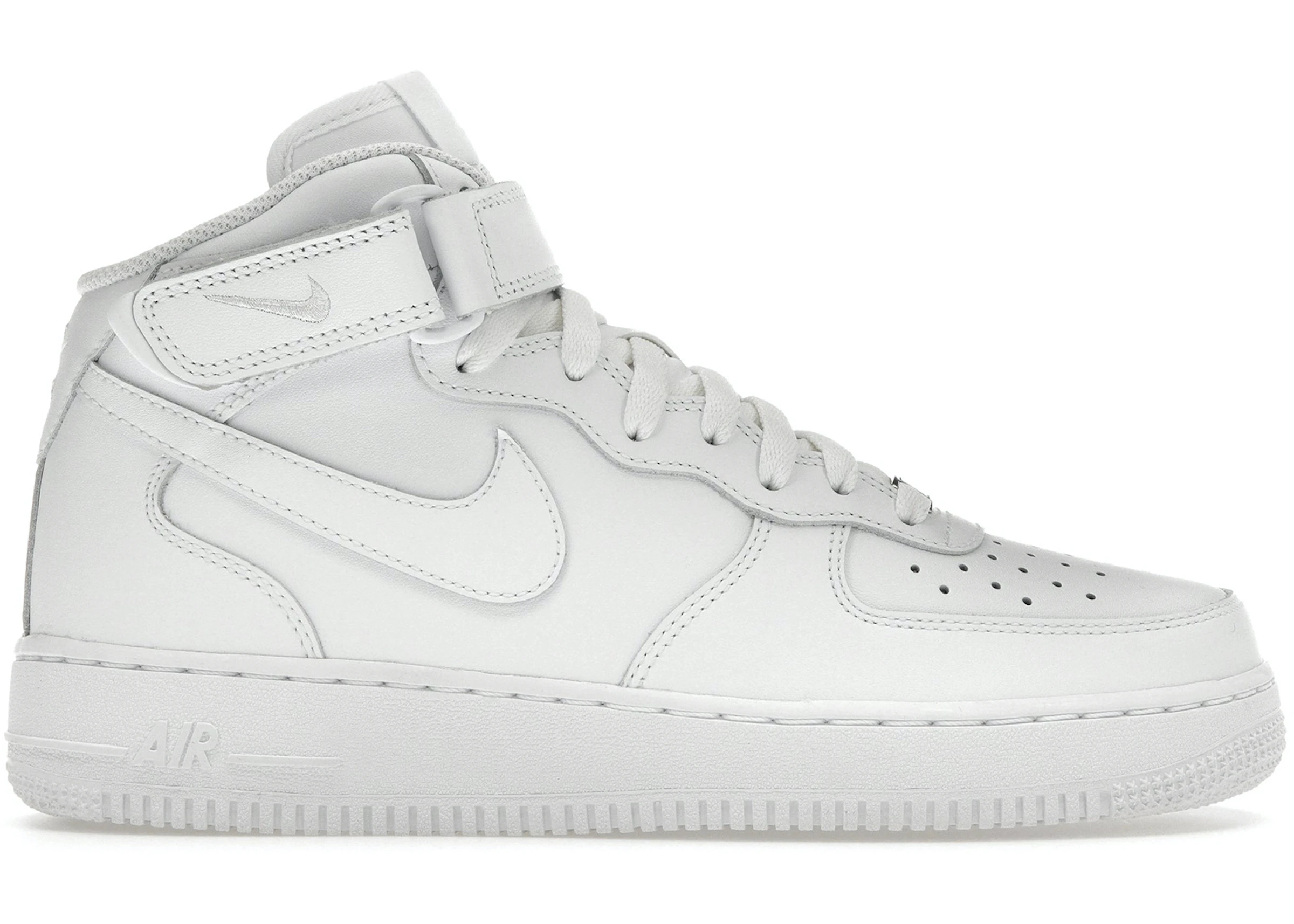 scratch Air conditioner cushion Nike Air Force 1 Mid White '07 - 315123-111/CW2289-111 - US