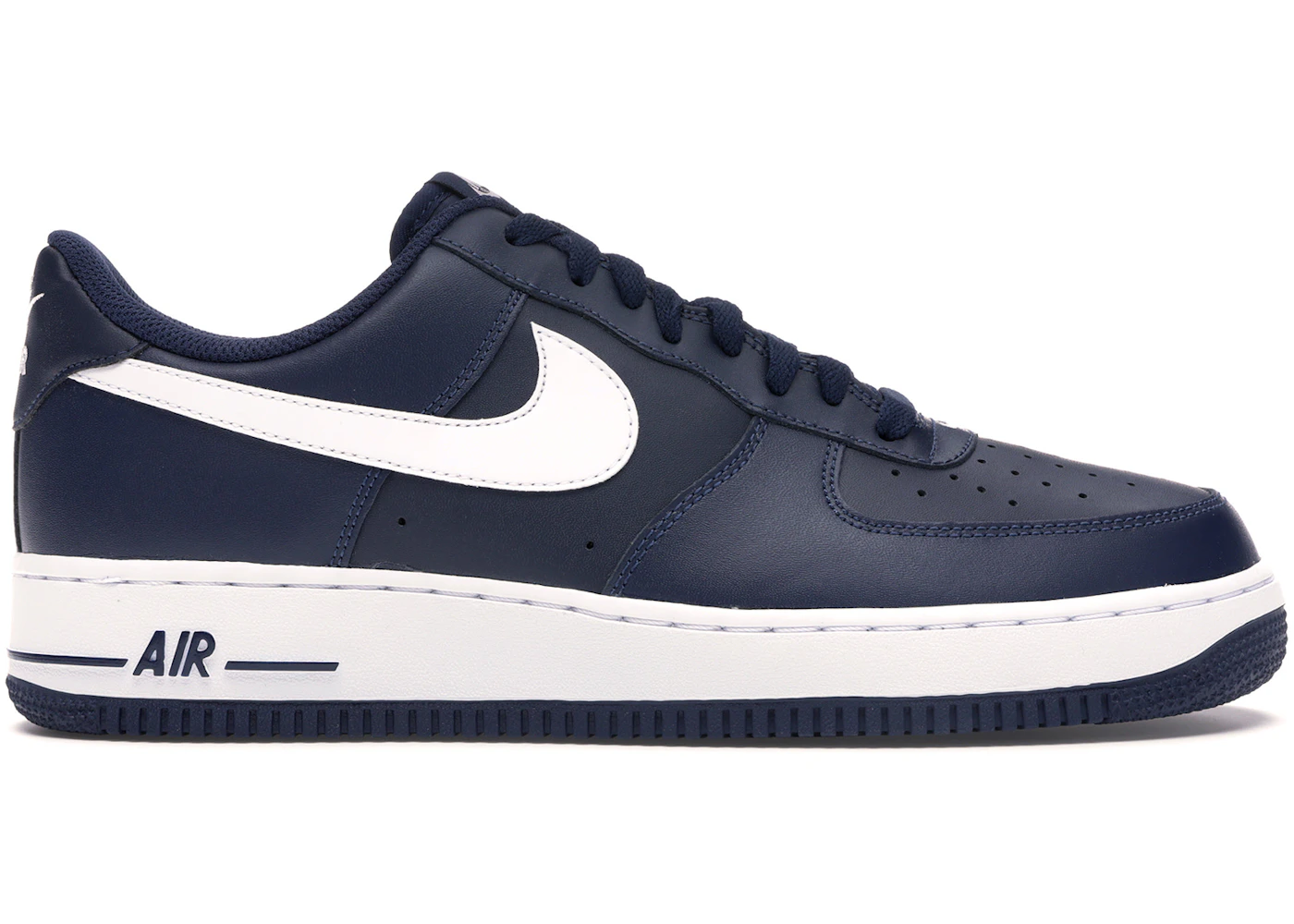 Navy and white air force 1 Clearance