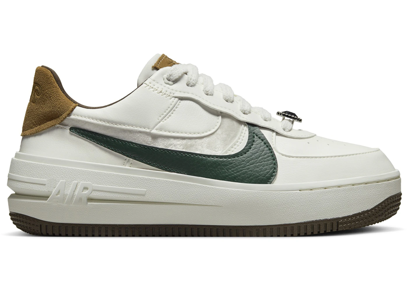 Nike air force 1 platform green Clearance