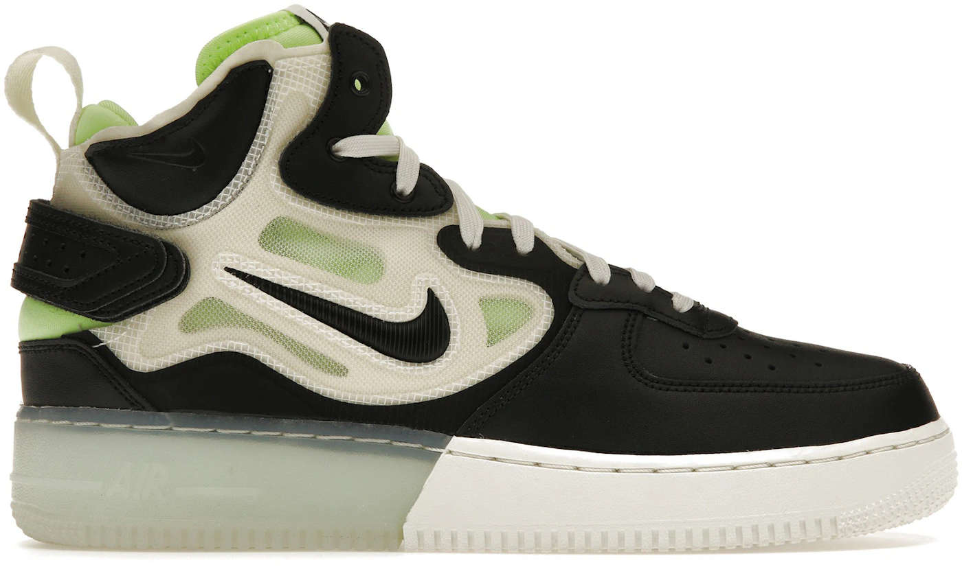 Nike Air Force 1 Mid React (Sail/Ghost Green/Glacier Blue/Black) - Style  Code: DQ1872-100 