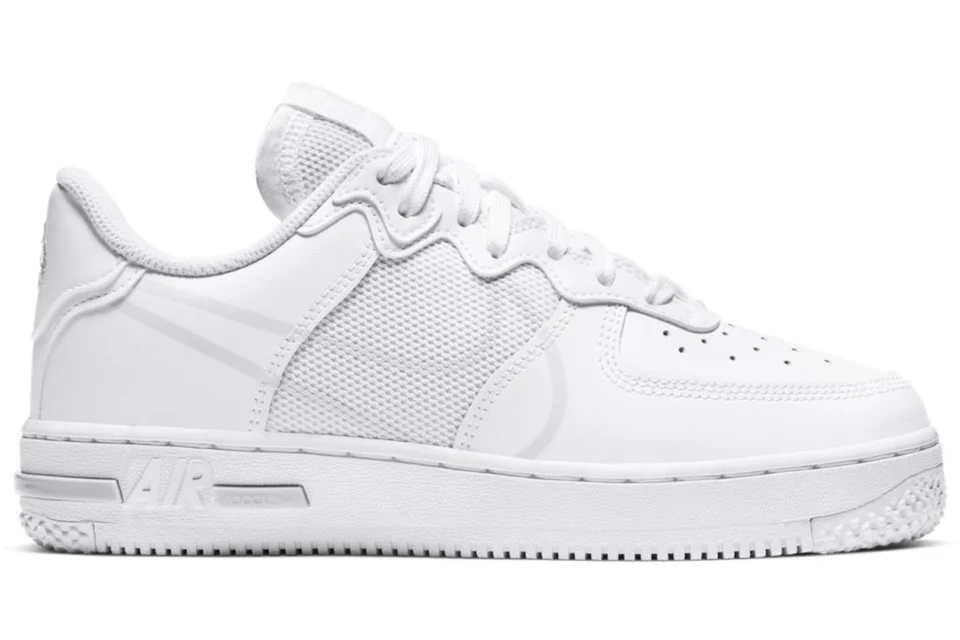 Nike Air Force 1 Low React SU White (GS)