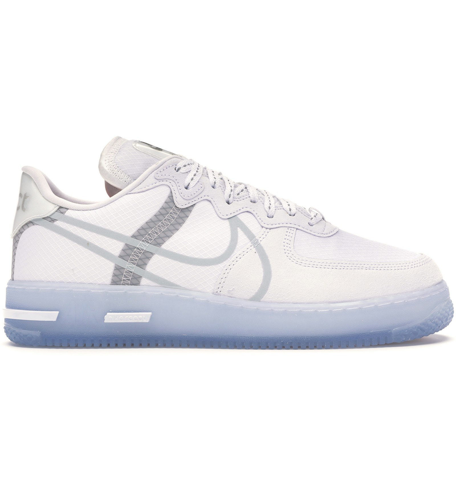 Air force one react ice white Clearance