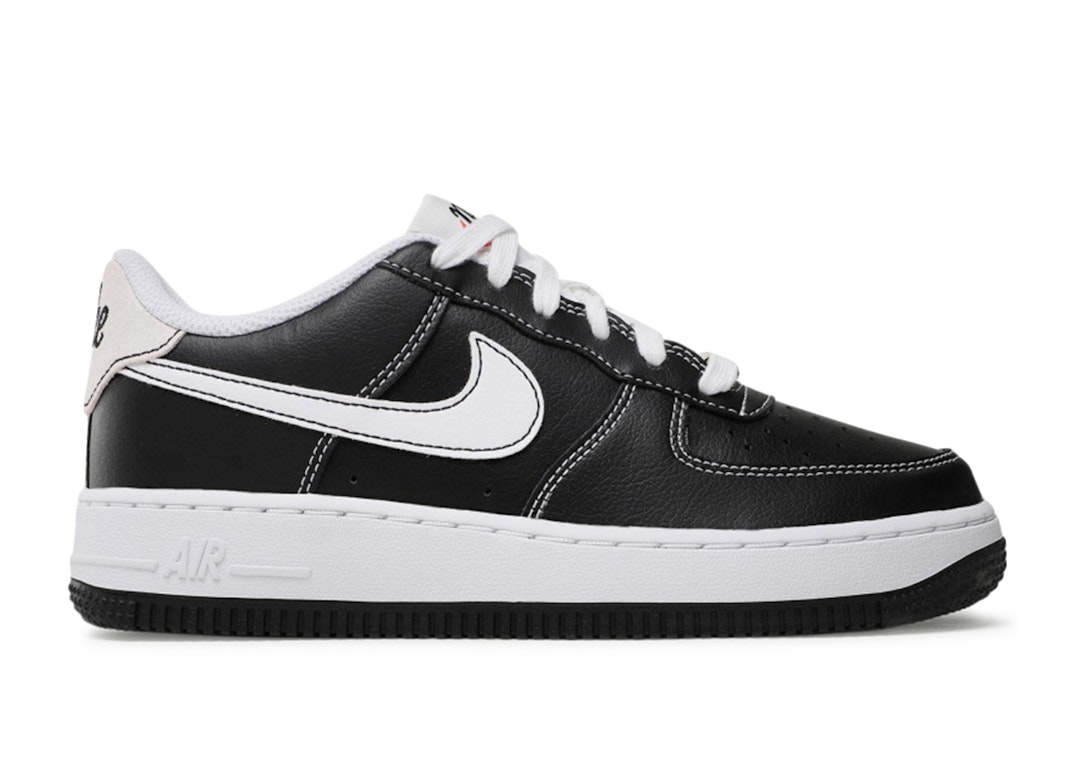 Pre-owned Nike Air Force 1 Low S50 Black White Black Sail (gs) In Black/white/black-sail