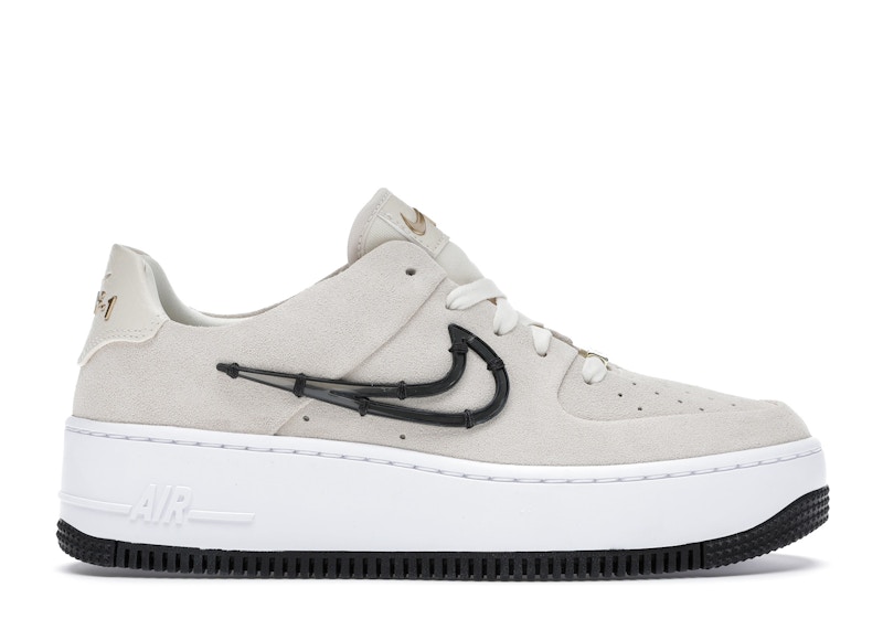 Nike Air Force 1 Sage Low LX Light Cream Black (Women's)