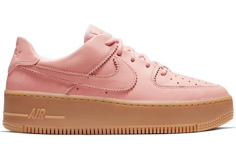 Nike Air Force 1 Sage Low LX Washed Coral Gum Women s AR5409 600 US