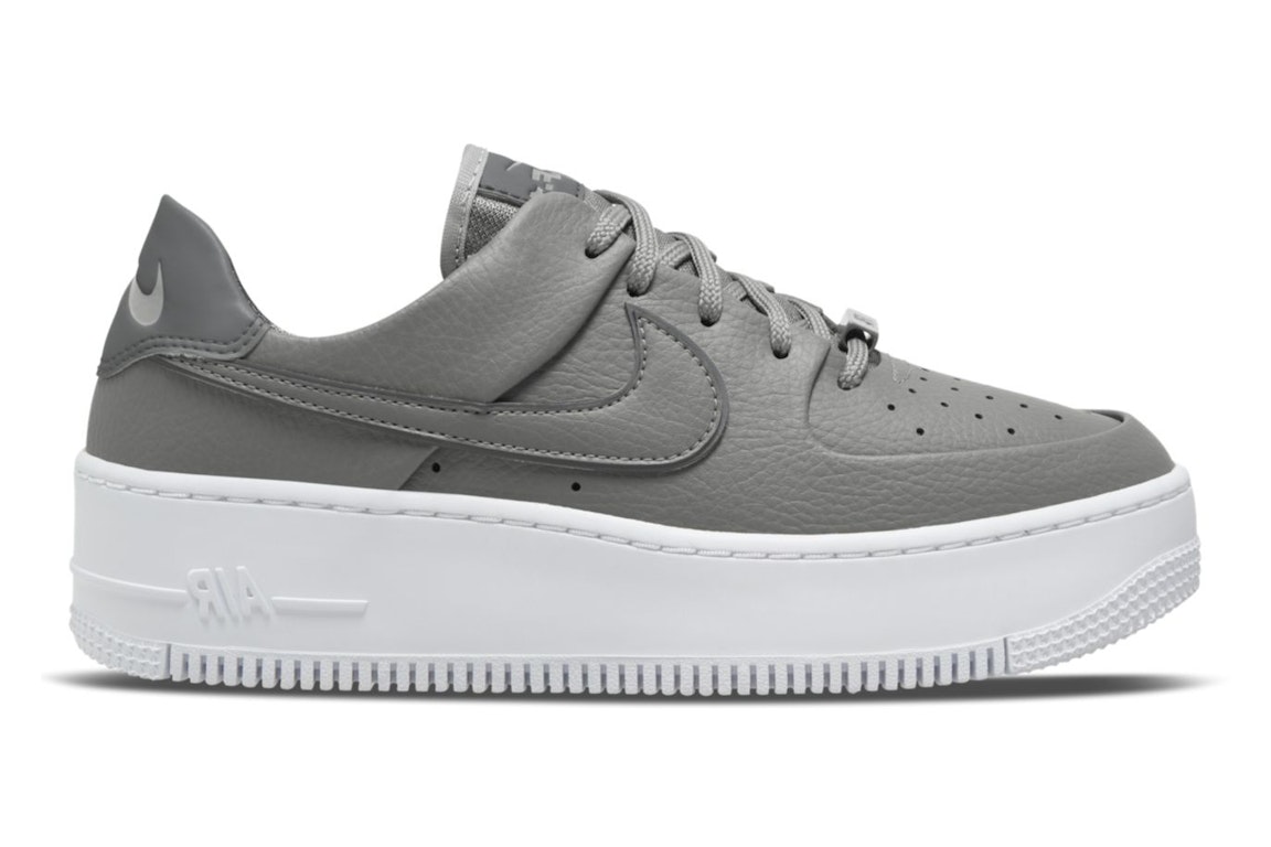 Pre-owned Nike Air Force 1 Sage Low Light Smoke Grey (women's) In Light Smoke Grey/particle Grey/smoke Grey