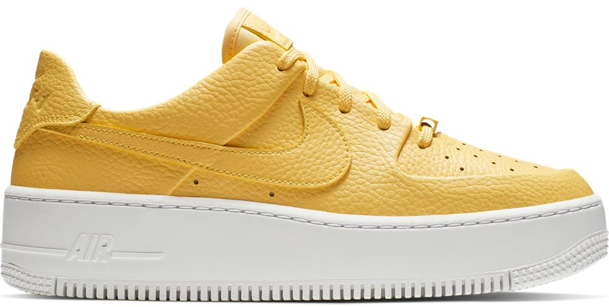 nike air force one sage yellow